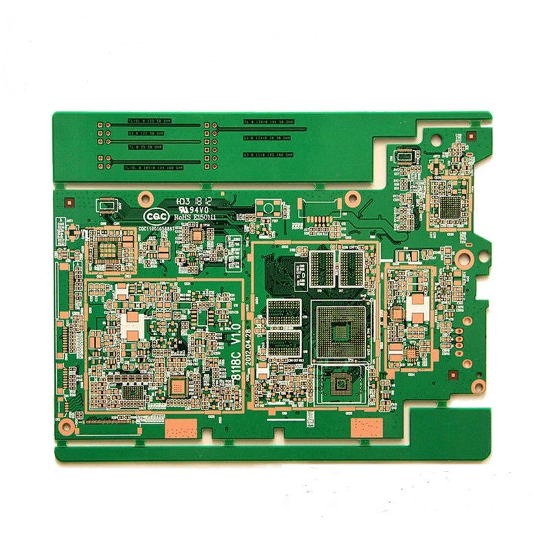 Bare Board Pcb Contract Manufacturing 1L 2L Multi-Layer HDI PCBs FR4 Teflon Rogers