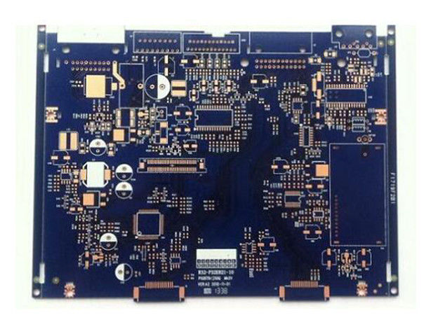ब्लैक सिल्कस्क्रीन पीसीबा बीजीए असेंबली एसएमटी पीसीबी बोर्ड FR-4 ROHS UL ISO9001 2015