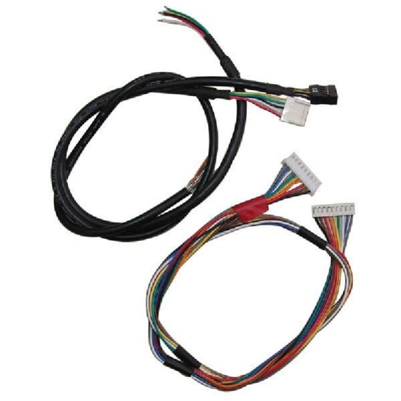 मोलेक्स केबल हार्नेस असेंबली पीवीसी जैकेट लौ retardant 1.2 मिमी पिच कनेक्टर 24AWG