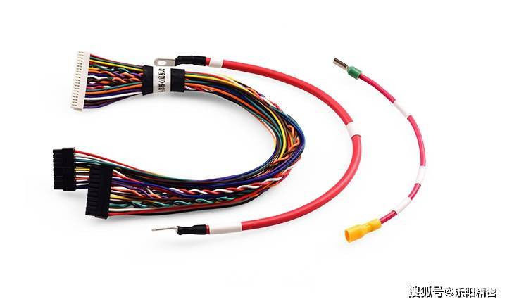 TE केबल वायर हार्नेस असेंबली AWG26 AWG28 के साथ, परीक्षण वोल्टेज 1000 V, लूप प्रतिरोध 280 mOhm