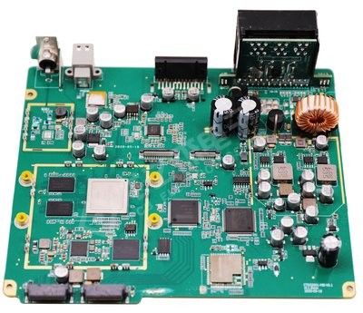 पेशेवर FR4 FPC PCB PCBA असेंबली बोर्ड जिसकी मोटाई 0.8-2.4 मिमी है