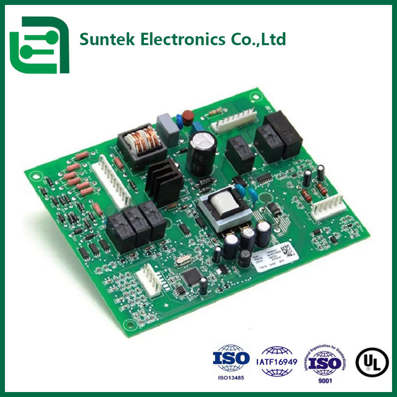 कम से मध्यम उत्पादन मात्रा के लिए EMS PCB असेंबली सेवाओं की आवश्यकता है 1.0mm 1.6mm 2mm 4mm मोटाई विकल्पों में से चुनें