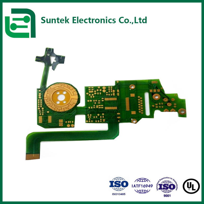 Quick Turn PCB Assembly with 0.10 Mm Minimum Hole Diameter 5 Layer Count ISO9001:2015 Certified