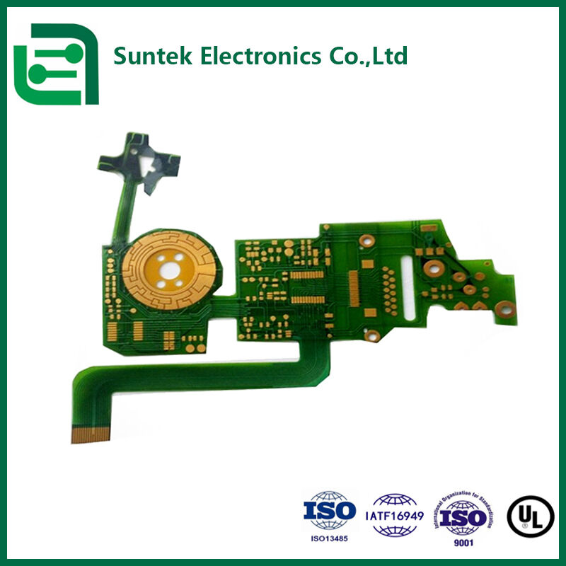 Quick Turn PCB Assembly with 0.10mm Minimum Hole Diameter and 5 Layer Count ISO9001:2015 Certified