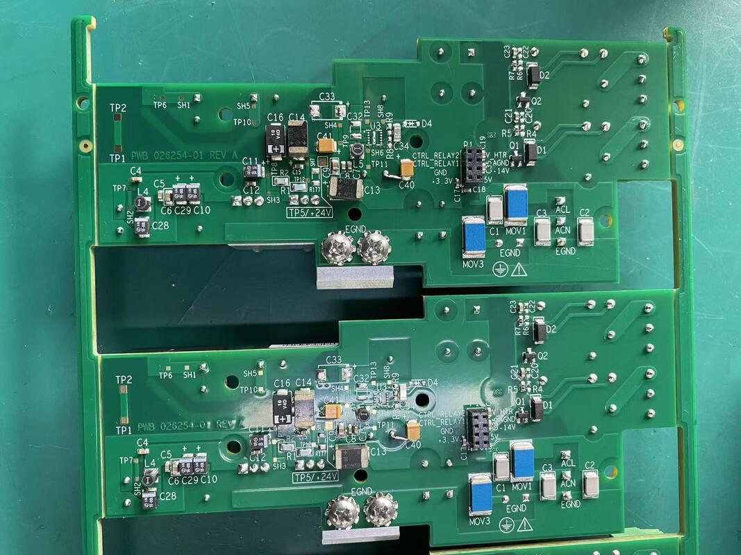 Green Solder Mask PCB Manufacturing Offering 2.0mm Thickness and Min Laser Hole 0.075mm Performance in Electronic Assemblies
