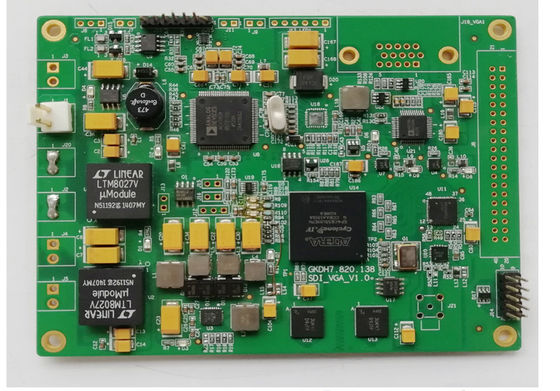 इलेक्ट्रॉनिक असेंबली विनिर्माण SMT/AOI/THT/ICT/FT UL/ROHS अनुरूप