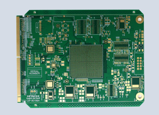 RCC बिल्ड-अप सामग्री के लिए ENIG PCB असेंबली 0.2mm 8mil न्यूनतम छेद प्राप्त करें