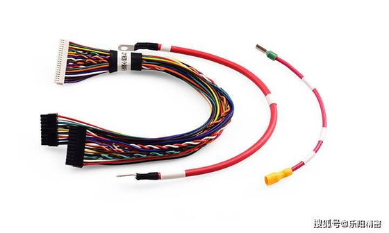 TE केबल वायर हार्नेस असेंबली AWG26 AWG28 के साथ, परीक्षण वोल्टेज 1000 V, लूप प्रतिरोध 280 mOhm