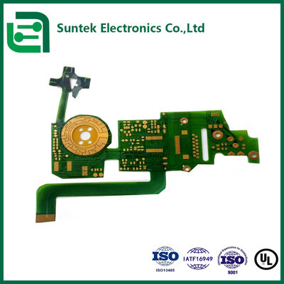 Quick Turn PCB Assembly with 0.10mm Minimum Hole Diameter and 5 Layer Count ISO9001:2015 Certified